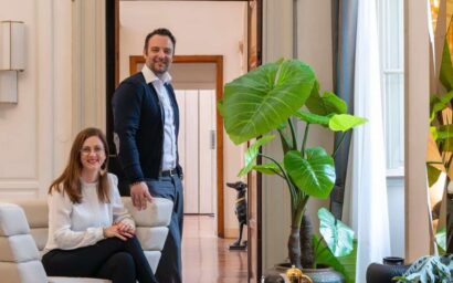 Serena Martini e Roberto Guiotto, Responsabili dello showroom di cucine su misura di Martini interiors