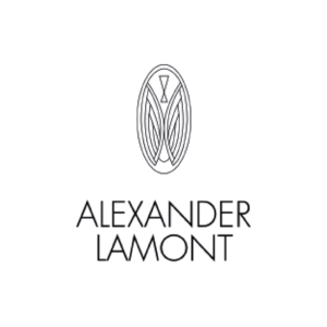 Logo Alexander Lamont, azienda di oggetti e superfici di alto design e artigianato