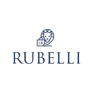 Logo Rubelli, azienda di tessuti di design