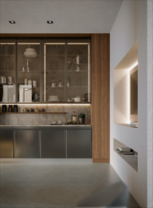 Illuminazione cucina su misura
